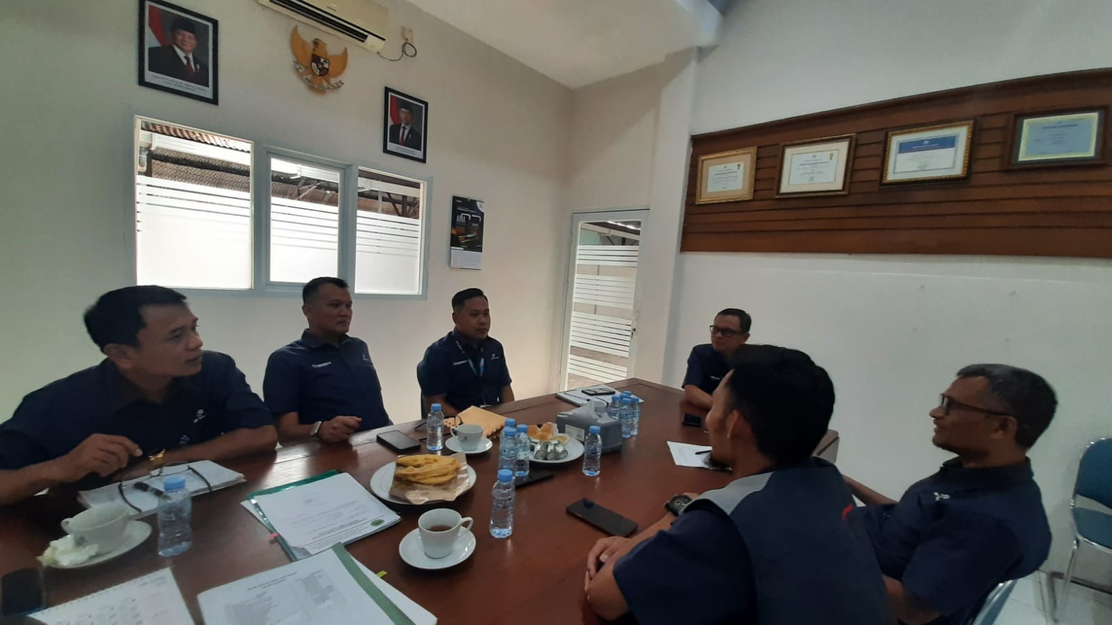 Foto DKM Nur Iman Pindad Turen  Lakukan Kunjungan Silaturahmi ke DKM Al-Fithrah dan LAZIS Pindad